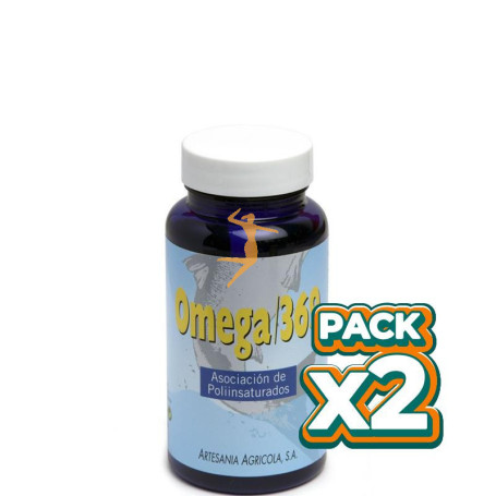 Pack 2x OMEGA 3-6-9 100 CÁPSULAS ARTESANIA AGRICOLA