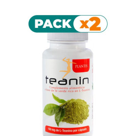 Pack 2x TEANIN 60 CÁPSULAS PLANTIS
