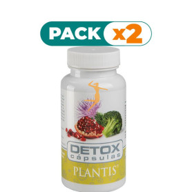 Pack 2x DETOX 60 CÁPSULAS PLANTIS