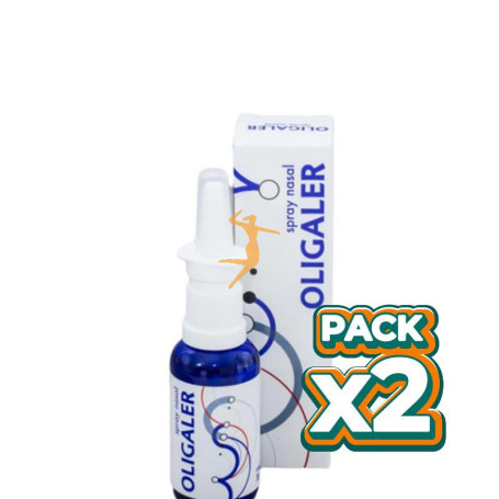 Pack 2x OLIGALER SPRAY NASAL 30Ml. PLANTIS
