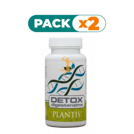 Pack 2x DIGESTENZIMS DETOX 60 CÁPSULAS PLANTIS