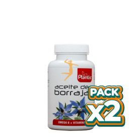 Pack 2x ACEITE DE BORRAJA 120 CAPSULAS PLANTIS