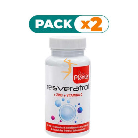 Pack 2x RESVERATROL 60 CÁPSULAS PLANTIS