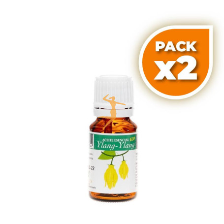 Pack 2x ACEITE ESENCIAL YLANG YLANG ECO PLANTIS 10 ml PLANTIS
