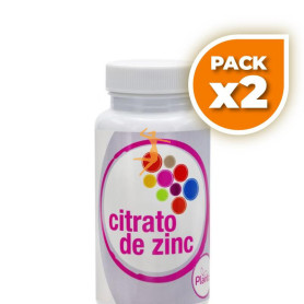 Pack 2x CITRATO DE ZINC PLANTIS 60 CAP PLANTIS