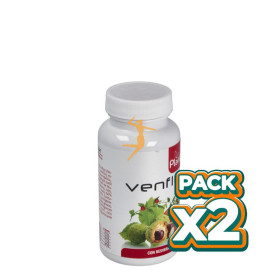 Pack 2x VENFLUX CASTAÑO DE INDIAS + RESVERATROL PLANTIS 60 CAP. PLANTIS