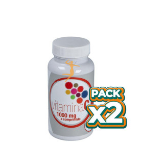 Pack 2x VITAMINA C PLANTIS 60 COMP 1000 mg PLANTIS