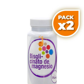 Pack 2x BISGLICINATO DE MAGNESIO 60 CÁPSULAS PLANTIS