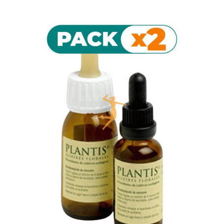 Pack 2x ENVASE CUENTAGOTAS 60ML PLANTIS