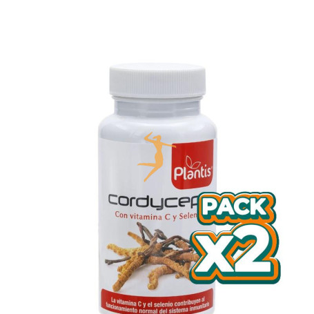 Pack 2x CORDYCEPS 60 CÁPSULAS PLANTIS