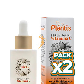 Pack 2x SÉRUM FACIAL VITAMINA C 30ML PLANTIS