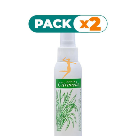 Pack 2x AGUA DE CITRONELA 100ML PLANTIS