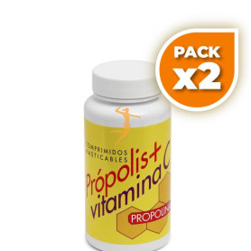 Pack 2x PROPOLINA 50 COMPRIMIDOS MASTICABLES ARTESANIA AGRICOLA