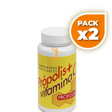 Pack 2x PROPOLINA 50 COMPRIMIDOS MASTICABLES ARTESANIA AGRICOLA