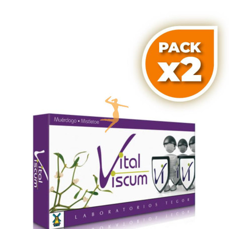 Pack 2x VITAL VISCUM 40 CÁPSULAS TEGOR