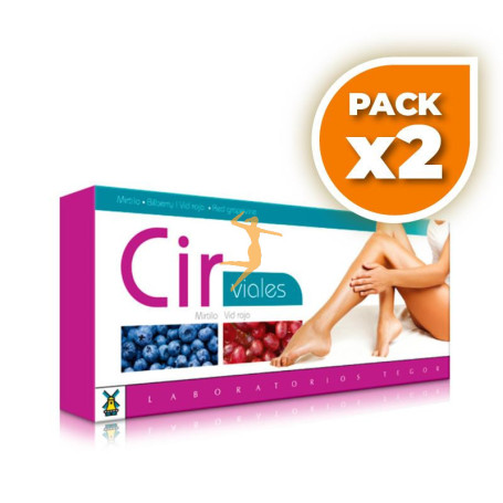 Pack 2x CIR 20 VIALES TEGOR