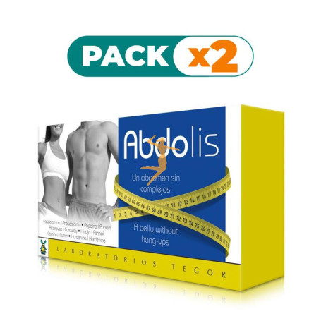 Pack 2x ABDOLIS 60 CÁPSULAS TEGOR