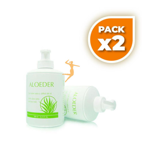 Pack 2x ALOEDER CORPORAL 300Ml. TEGOR