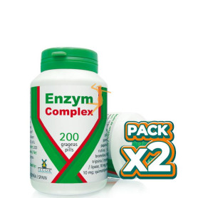 Pack 2x ENZYM COMPLEX 200 CÁPSULAS TEGOR