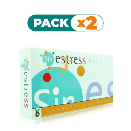 Pack 2x SINESTRESS 30 CÁPSULAS TEGOR
