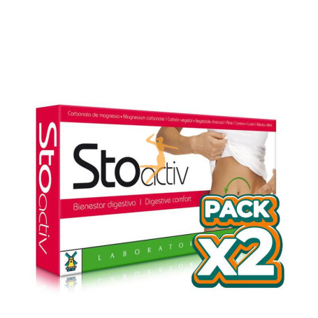 Pack 2x STOACTIV 40 CÁPSULAS TEGOR