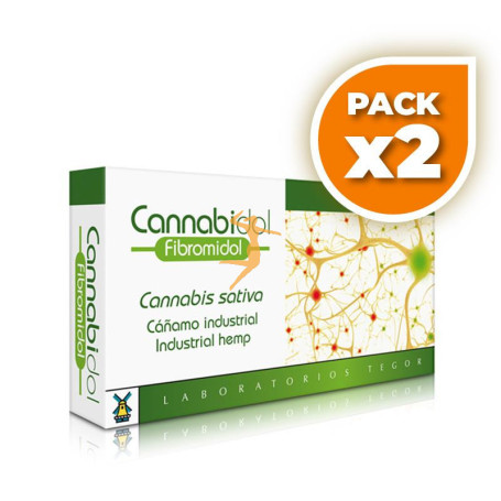 Pack 2x FIBROMIDOL 40 CÁPSULAS TEGOR