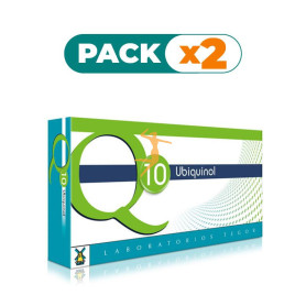 Pack 2x Q10 UBIQUINOL 28 CÁPSULAS TEGOR
