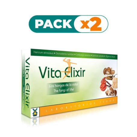 Pack 2x VITA ELIXIR 60 CÁPSULAS TEGOR
