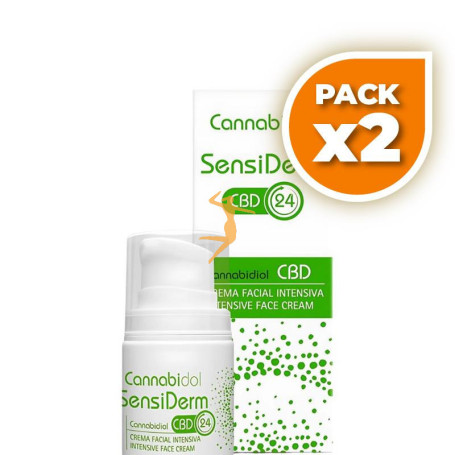 Pack 2x CANNABIDOL SENSIDERM 50ML TEGOR