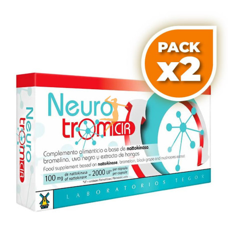 Pack 2x NEUROTROM CIR 28 CÁPSULAS TEGOR
