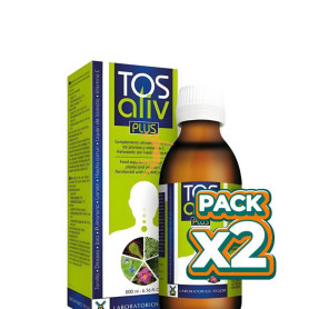Pack 2x TOSALIV PLUS JARABE 200ML TEGOR