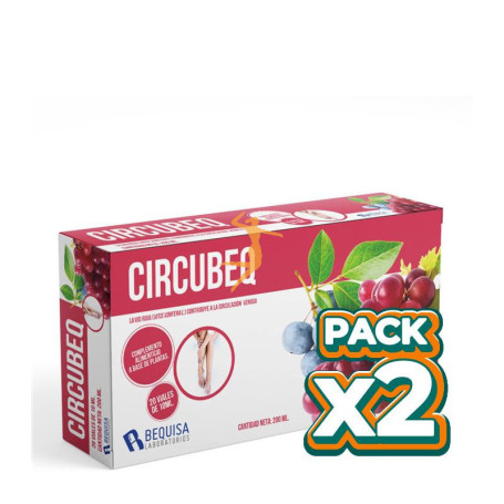 Pack 2x CIRCUBEQ 20 VIALES BEQUISA