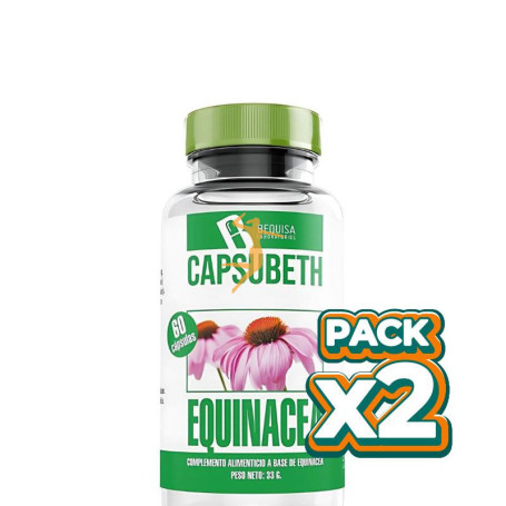Pack 2x CAPSUBETH EQUINACEA 60 CÁPSULAS BEQUISA