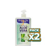Pack 2x JABÓN ALOE VERA COMPLEX 1000 ML SHOVA.DE