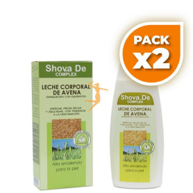 Pack 2x LECHE CORPORAL DE AVENA 250 ML SHOVA.DE