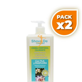 Pack 2x CREMA CORPORAL ANTI-ESTRÉS 1Lt. SHOVA.DE