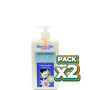 Pack 2x JABÓN RELAJANTE ULTRA HIDRATANTE 1000 ML SHOVA.DE