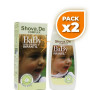 Pack 2x CREMA INFANTIL DE ALOE VERA 250 ML BABY SHOVA.DE