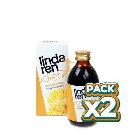 Pack 2x ANTICELULÍTICO 250Ml. LINDA REN DIET