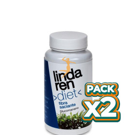 Pack 2x GLUCOMANANO 60 CÁPSULAS LINDA REN DIET