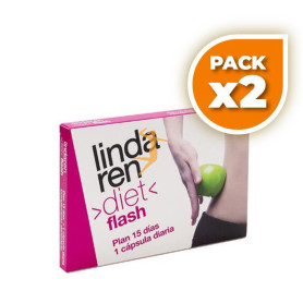 Pack 2x LINDA REN DIET FLASH 15 CAPSULAS