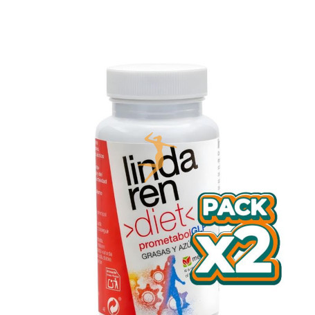 Pack 2x PROMETABOL GLP 60 CÁPSULAS LINDAREN DIET
