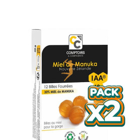 Pack 2x CARAMELOS RELLENOS DE MIEL DE MANUKA COMPTOIRS & COMPAGNIES