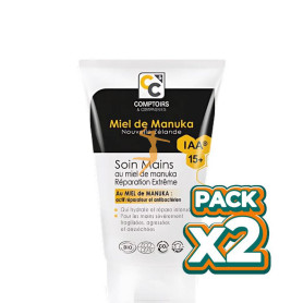 Pack 2x CREMA MANOS REPARACIÓN CON MIEL DE MANUKA COMPTOIRS & COMPAGNIES