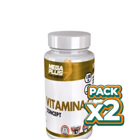 Pack 2x VITAMINA C CONCEPT 60 COMPRIMIDOS MEGAPLUS