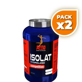 Pack 2x ISOLAT HIDRO COMPETITION COOKIE 2Kg. MEGAPLUS
