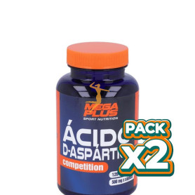 Pack 2x ACIDO D-ASPARTICO COMPETITION 120 CAPSULAS MEGAPLUS