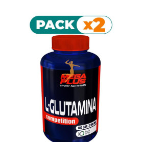 Pack 2x GLUTAMINA COMPETITION 500Gr. MEGAPLUS