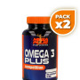 Pack 2x OMEGA-3 PLUS 220 CAPSULAS MEGAPLUS