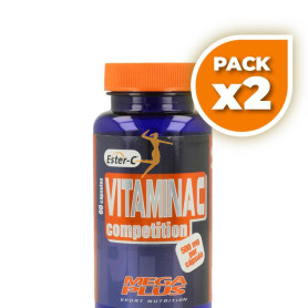 Pack 2x VITAMINA C ESTER COMPETITION 60 CAPSULAS MEGAPLUS